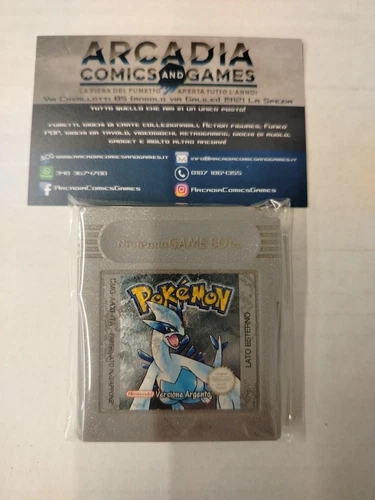 Pokemon Versione Argento Game Boy Nintendo GB Italiano Solo Cartuccia Loose